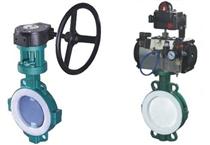 氣動(dòng)襯氟蝶閥